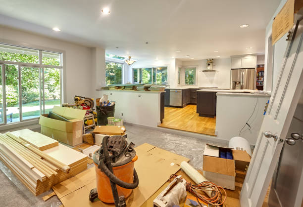 Professional Kitchen Island Installation technician working in Hydes, MD